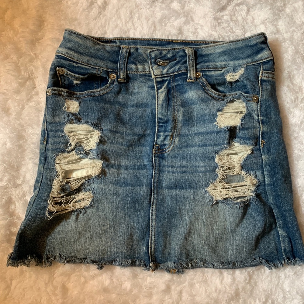American Eagle Jean Skirt